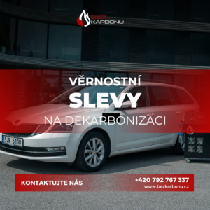 Věrnostní sleva na dekarbonizaci motoru vodíkem