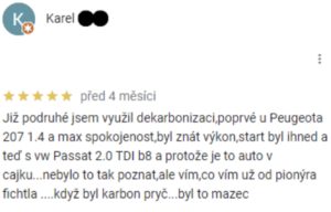 Recenze bekarbonizace z Google: Volkswagen Passat